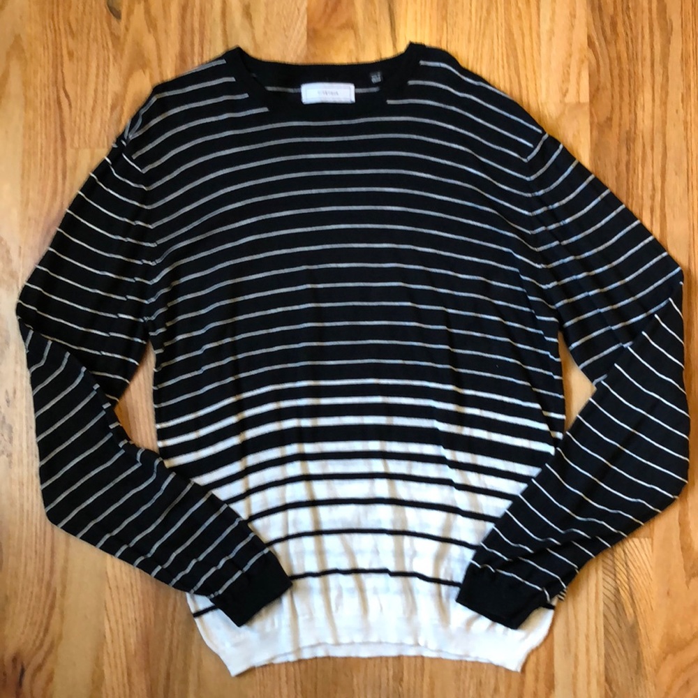 Five Four Striped Men’s Crew Sweater - XL